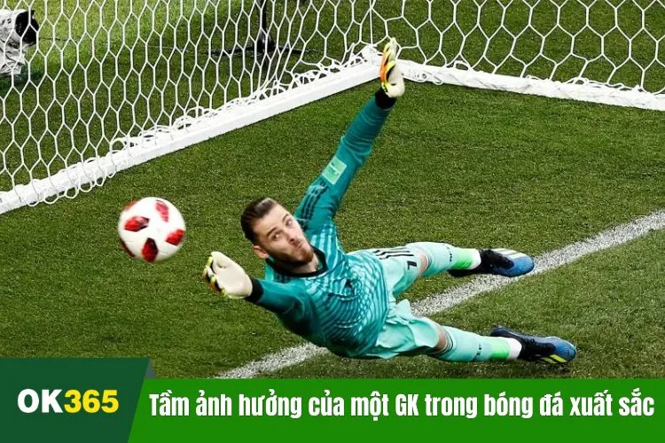 Tầm ảnh hưởng của một GK trong bóng đá xuất sắc